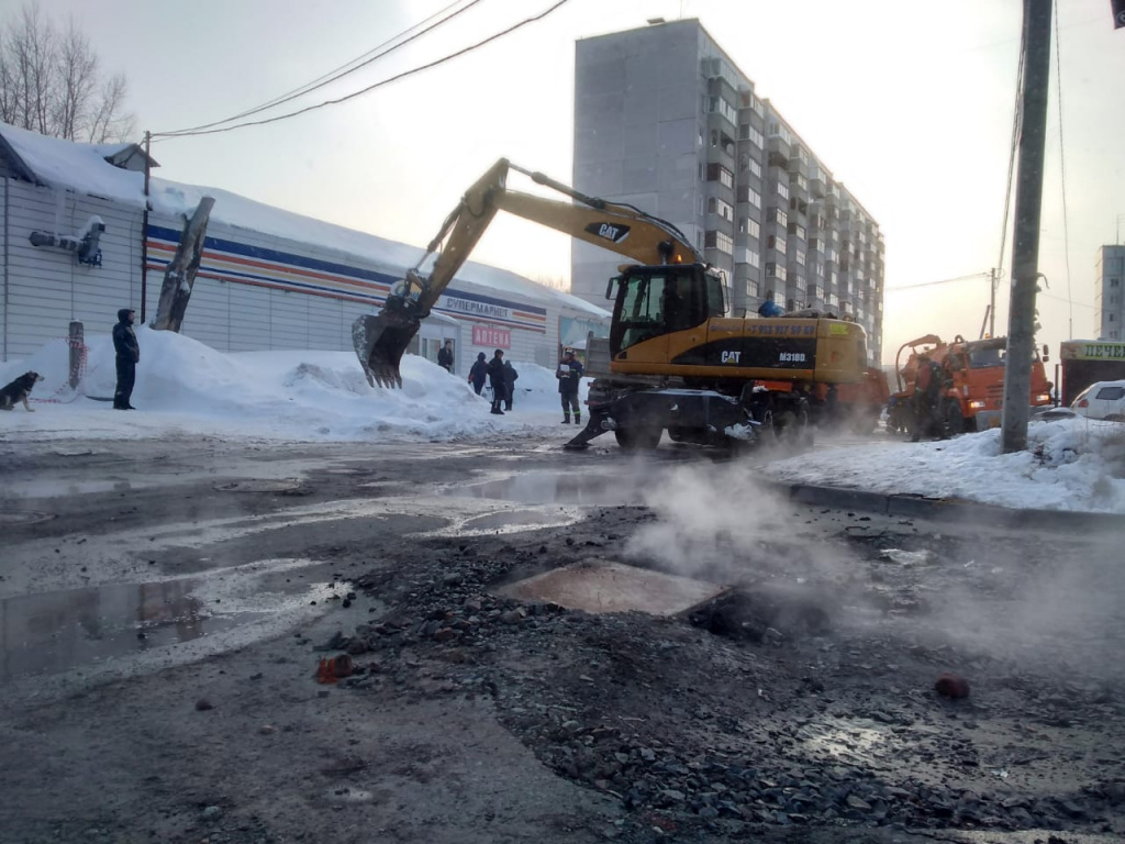 В Новосибирске восстановлено теплоснабжение после ликвидации крупного порыва на магистрали 