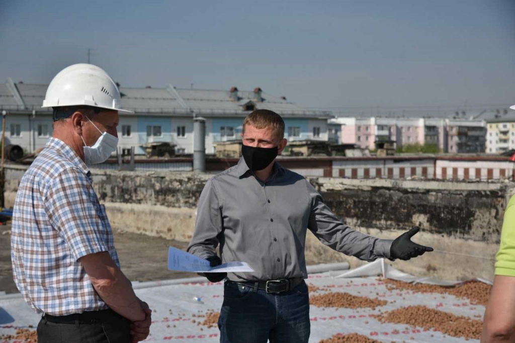 Глава Белова инспектирует стройки города
