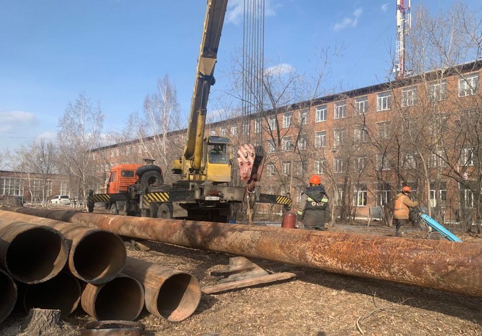 Уже 14: СГК открывает новые участки ремонтов теплосетей в Красноярске