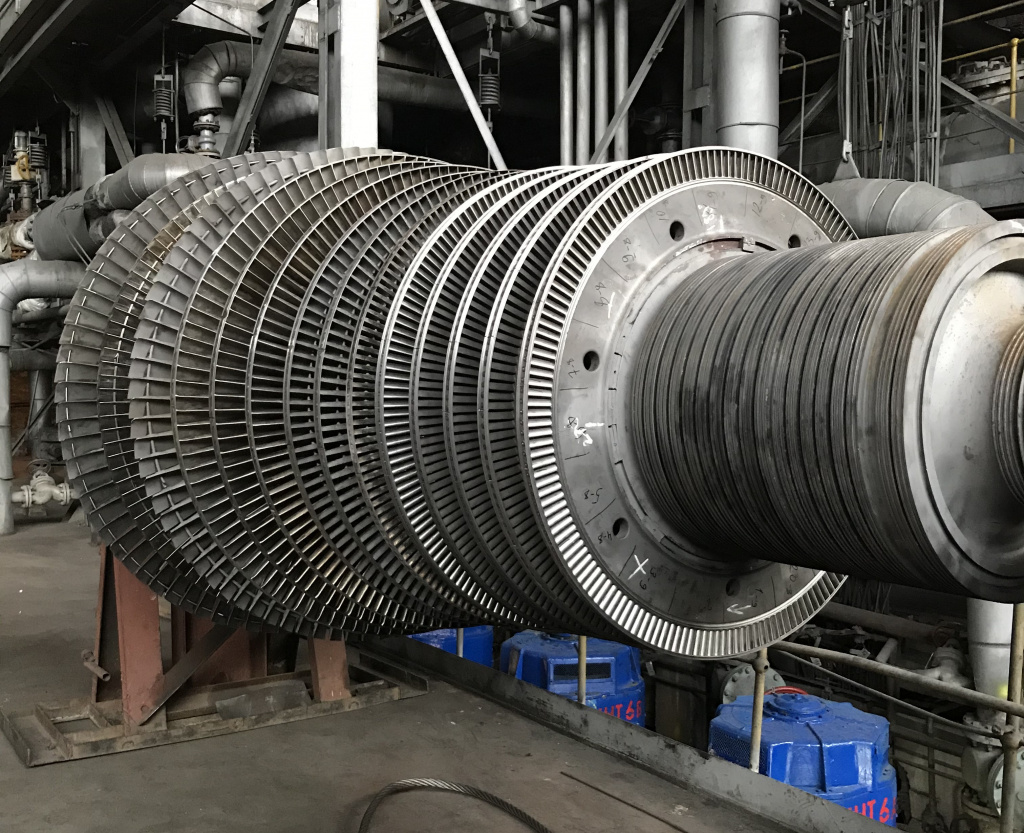 СГК провела ремонт ротора турбины Новосибирской ТЭЦ-4 на Урале