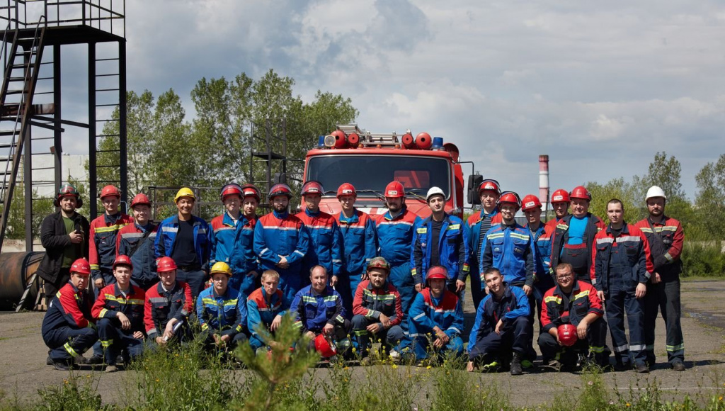 Команды добровольных пожарных формирований Абаканской и Минусинской ТЭЦ