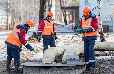 На тепловых сетях СГК в Мысках стартовали планово-предупредительные ремонты