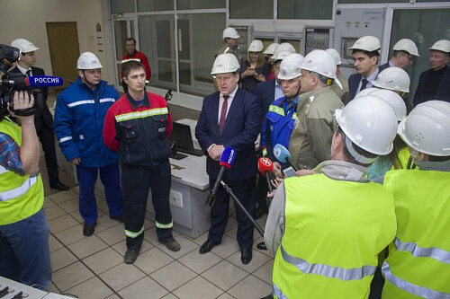 Мэр Новосибирска проконтролировал работу Новосибирской ТЭЦ-5