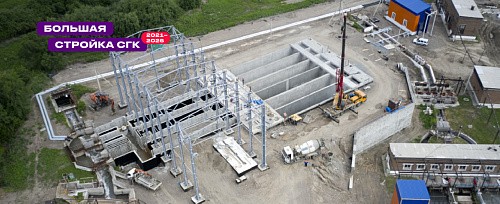 Модернизация левобережных очистных сооружений в Красноярске: сваи — вбиты, бетон — залит, ставим новые агрегаты